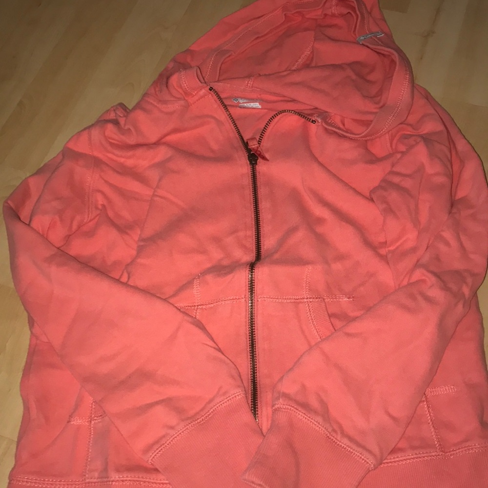 Columbia zip up sweatshirt